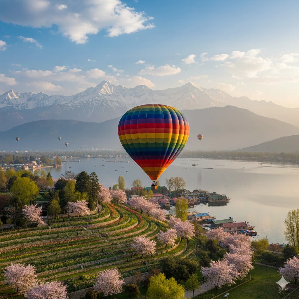 Hot Air Ballooning in Srinagar