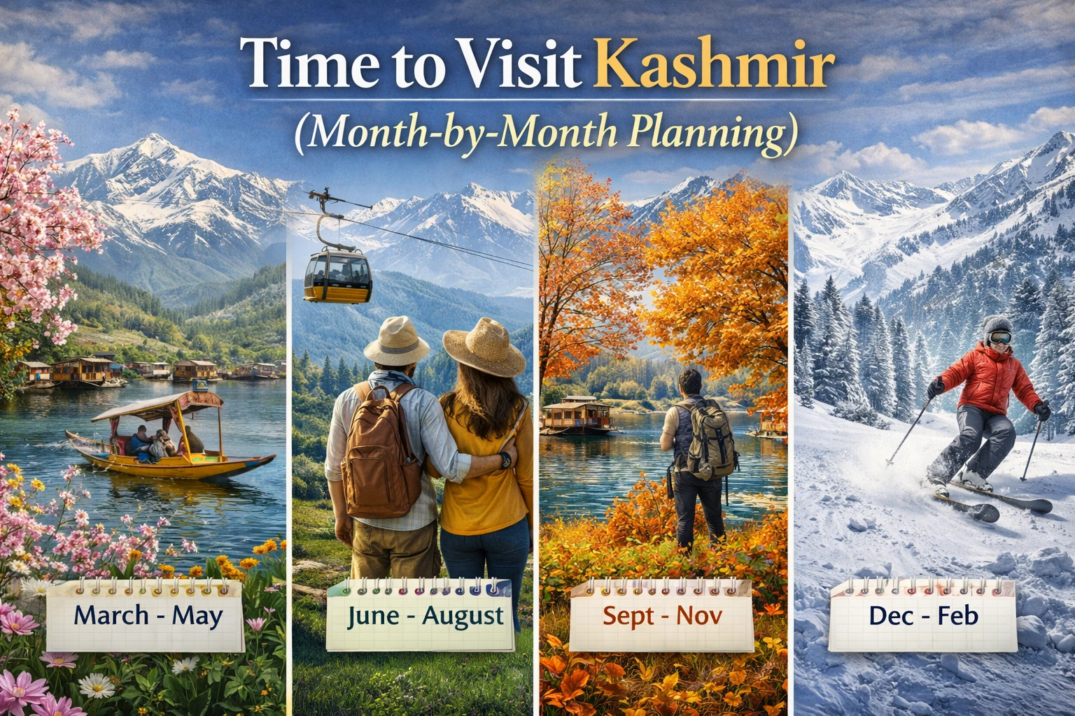 Best Time to Visit Kashmir: A Local’s Month-by-Month Guide (2026)