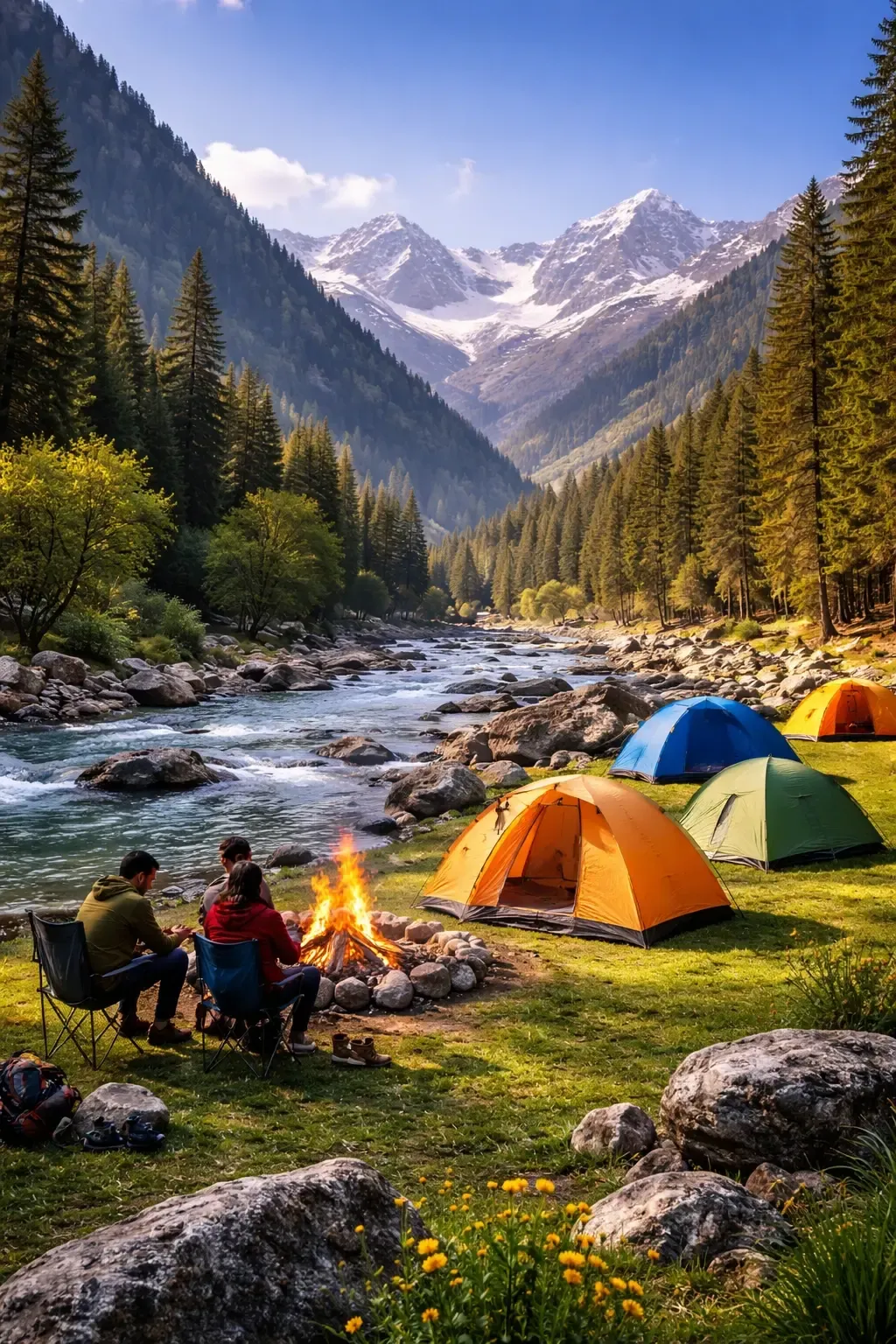 Camping in Kashmir