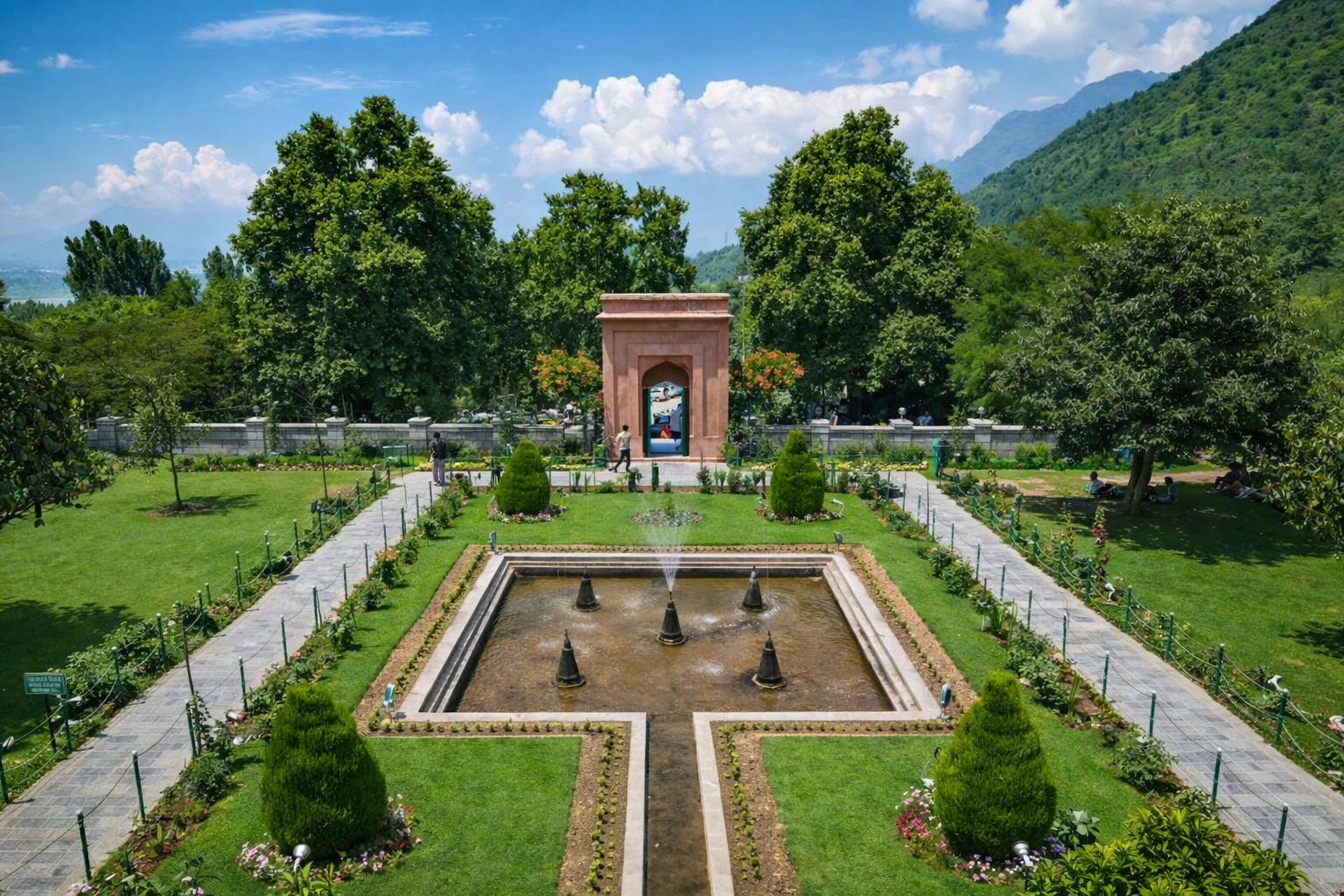 The Majestic Mughal Gardens
