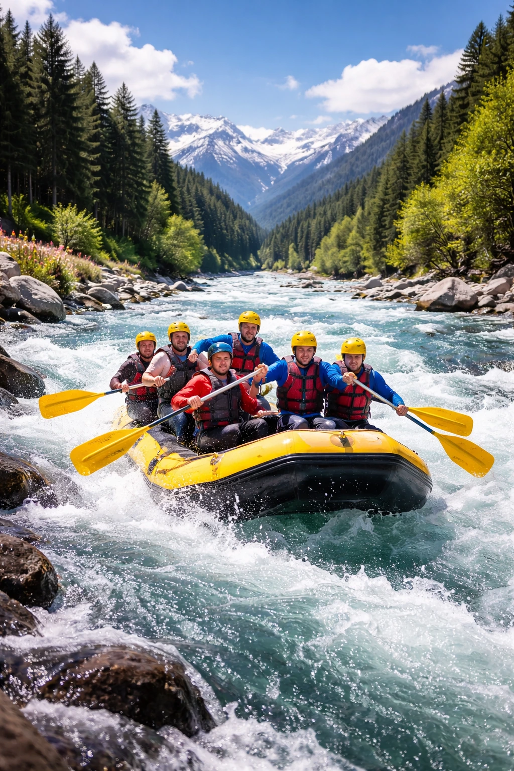 River Rafting in Kashmir